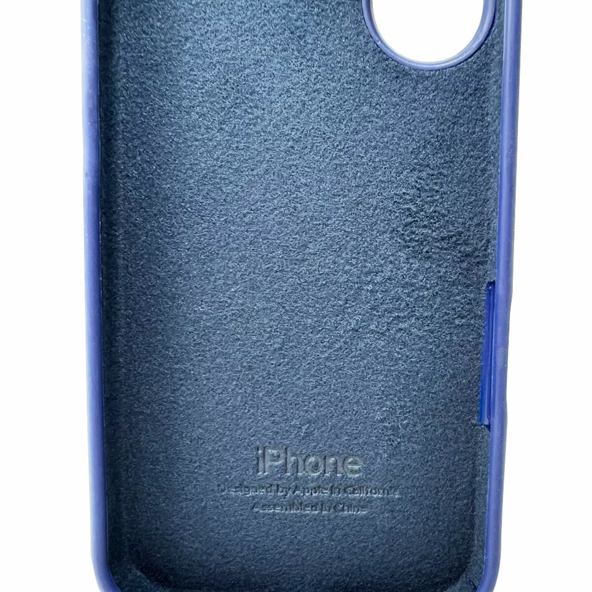 Чохол Silicone Case Full для Apple iPhone 16 Navy Blue - фото 3