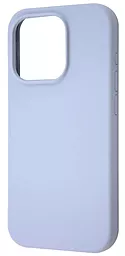 Чохол Wave Full Silicone Cover для Apple iPhone 15 Pro Max  Lilac Cream