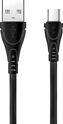 Кабель XoKo USB-A - micro USB 10w 1м cable Black (XK-SC-112m-BK) - фото Кабель XoKo USB-A - micro USB 10w 1м cable Black (XK-SC-112m-BK)