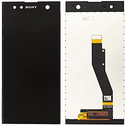 Дисплей Sony Xperia XA2 Ultra (H3213, H3223, H4213, H4233) с тачскрином, оригинал, Black