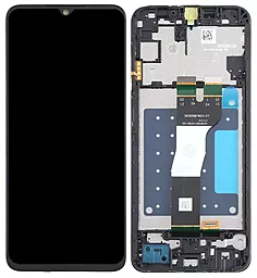 Дисплей Samsung Galaxy A05s A057 с тачскрином и рамкой, оригинал, Black