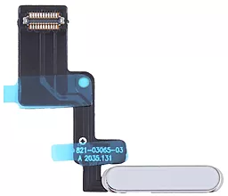 Шлейф Apple iPad 2022 10th з кнопкою вмикання, зі сканером відбитку пальця Original Silver