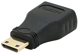 Відео перехідник (адаптер) Mini HDMI - HDMI v1.2 1080p 60hz black (YT-A-mini HDMI(M)-HDMI(F)) EasyLife - фото Відео перехідник (адаптер) Mini HDMI - HDMI v1.2 1080p 60hz black (YT-A-mini HDMI(M)-HDMI(F)) EasyLife