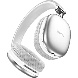 Навушники Hoco W35 wireless headphones silver - фото Навушники Hoco W35 wireless headphones silver