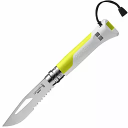Ніж Opinel №8 Outdoor (002320) Yellow - фото Ніж Opinel №8 Outdoor (002320) Yellow