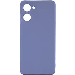 Чохол Silicone Case Candy Full Camera для Realme C33 Mist Blue