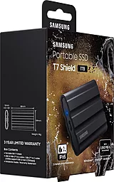 Накопичувач SSD Samsung 2.5" USB 1.0TB T7 Shield Black (MU-PE1T0S/EU) - мініатюра 9