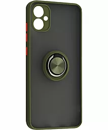 {"ru": "Чехол", "uk": "Чохол"} 1TOUCH Gingle Ring Case для Samsung Galaxy A05 (A055) Khaki