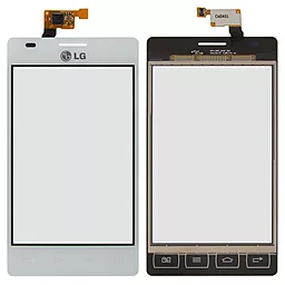 Сенсор (тачскрин) LG Optimus L5 Dual E615 White - фото Сенсор (тачскрин) LG Optimus L5 Dual E615 White
