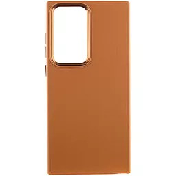 Чохол Epik Bonbon Leather Metal Style для Samsung Galaxy S23 Ultra Brown