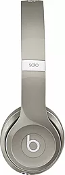 Навушники Beats by Dr. Dre Solo2 On-Ear Luxe Silver (MLA42ZM/A) - мініатюра 3