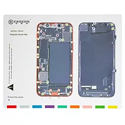 Магнитный мат Kaigexin для Apple iPhone 12 Mini - фото Магнитный мат Kaigexin для Apple iPhone 12 Mini