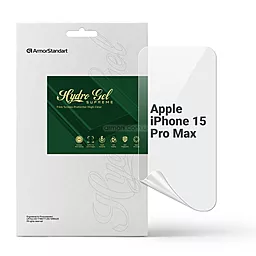 Гидрогелевая пленка ArmorStandart Supreme для Apple iPhone 15 Pro Max (ARM68272) - фото Гидрогелевая пленка ArmorStandart Supreme для Apple iPhone 15 Pro Max (ARM68272)