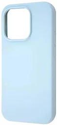 Чохол Wave Full Silicone Cover для Apple iPhone 15 Pro Sky Blue