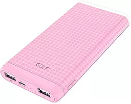 Повербанк GOLF D80 8000 mAh Pink - фото Повербанк GOLF D80 8000 mAh Pink
