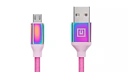 USB Кабель REAL-EL Premium micro USB Cable Rainbow