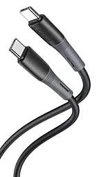 Кабель USB PD XO NB-Q226B 60W USB Type-C - Type-C Cable Black