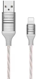Кабель Remax EL Luminous Ultimate USB-A - Lightning 10w 1м cable White (RC-130i) - фото Кабель Remax EL Luminous Ultimate USB-A - Lightning 10w 1м cable White (RC-130i)