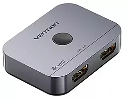 Відео спліттер Vention Bi-Directional HDMI 1x2 v2.1 8k 60hz gray (AKPH0)