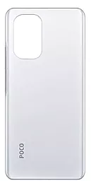 Задняя крышка корпуса Xiaomi Redmi K40 с логотипом "Poco" Moonlight Silver - фото Задняя крышка корпуса Xiaomi Redmi K40 с логотипом "Poco" Moonlight Silver