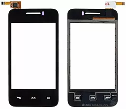 Сенсор (тачскрин) Huawei Ascend Y221 Black - фото Сенсор (тачскрин) Huawei Ascend Y221 Black