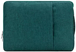 Сумка для ноутбука Epik Denim 15/16.2'' Dark Green - фото Сумка для ноутбука Epik Denim 15/16.2'' Dark Green