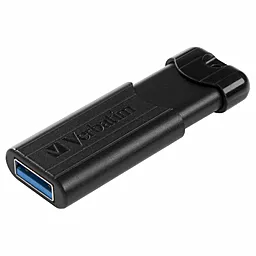 Флешка Verbatim PinStripe USB 3.0 64GB Black (49318) - миниатюра 2