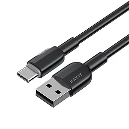 Кабель Havit CB307C USB-A - Type-C 15w 3a 1м cable Black - мініатюра 4 Кабель Havit CB307C USB-A - Type-C 15w 3a 1м cable Black - мініатюра 4