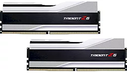 Оперативна пам'ять G.Skill Trident Z5 Metallic Silver DDR5 6000MHz 32GB Kit 2x16GB (F5-6000U4040E16GX2-TZ5S)