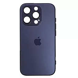 Чехол AG Glass with MagSafe для Apple iPhone 15 Pro Dark Purple