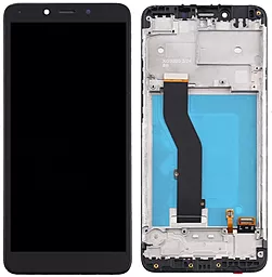 Дисплей LG K20 2019, K8 Plus (LM-X120, LM-X120EMW, LMX120BMW, LMX120EMW) с тачскрином и рамкой, Black - фото Дисплей LG K20 2019, K8 Plus (LM-X120, LM-X120EMW, LMX120BMW, LMX120EMW) с тачскрином и рамкой, Black