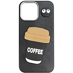 Чехол Epik Leather Toys для Apple iPhone 11 Pro Coffee / Black - фото Чехол Epik Leather Toys для Apple iPhone 11 Pro Coffee / Black