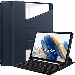 Чехол для планшета BeCover с безпроводной клавиатурой для Samsung Galaxy Tab A9 Plus SM-X210/SM-X215/SM-X216 11.0" Dark Green (710331) - фото Чехол для планшета BeCover с безпроводной клавиатурой для Samsung Galaxy Tab A9 Plus SM-X210/SM-X215/SM-X216 11.0" Dark Green (710331)
