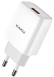 Мережевий зарядний пристрій iKaku 2.4a home charger white (KSC-394)