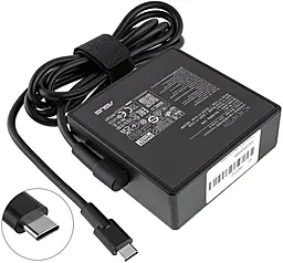 Блок питания для ноутбука Asus 20V, 6.5A, TYPE-C 130W, квадратный, Original - фото Блок питания для ноутбука Asus 20V, 6.5A, TYPE-C 130W, квадратный, Original