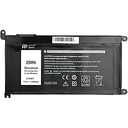 Акумулятор для ноутбука Dell Chromebook 3180 / 11.4V 2200mAh / NB441266 PowerPlant Black