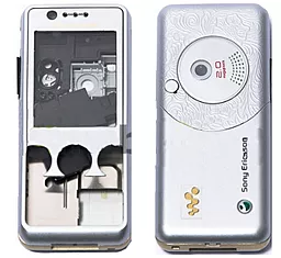 Корпус для Sony Ericsson W660 Silver