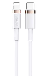 Кабель Usams U63 USB Type-C - Lightning 20w 3a 1.2м PD сable White (SJ484USB02)