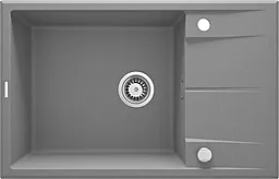 Кухонная мойка Deante Eridan 780х500х210мм (ZQE S11B) - фото Кухонная мойка Deante Eridan 780х500х210мм (ZQE S11B)