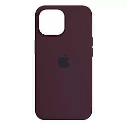 Чехол Silicone Case Full для Apple iPhone 14 Pro Max Plum