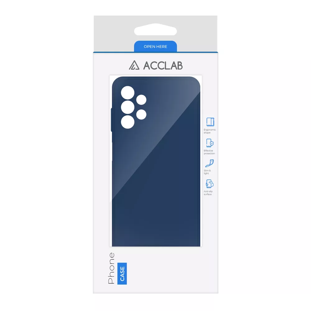 Чехол ACCLAB SoftShell для Samsung Galaxy A13 4G Blue - фото 2