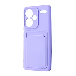 Чехол Wave Colorful Pocket для Xiaomi Redmi Note 13 Pro Plus  Light Purple