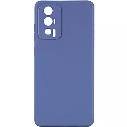 Чехол Silicone Case Candy Full Camera для Xiaomi Poco F5 Pro Mist blue