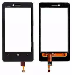 Сенсор (тачскрин) Nokia Lumia 810 Black - фото Сенсор (тачскрин) Nokia Lumia 810 Black
