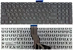 Клавиатура для ноутбука HP 250 G6, 255 G6 без рамки Original Black