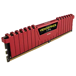 Оперативная память Corsair DIMM 16Gb KIT(2x8Gb) DDR4 PC3200 Vengeance LPX Red (CMK16GX4M2B3200C16R) - миниатюра 4