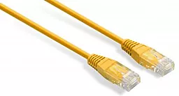 Патч-корд RJ-45 20м Vinga Cat. 5e CCA UTP Жёлтый (VCPPCCCS20Y) - фото Патч-корд RJ-45 20м Vinga Cat. 5e CCA UTP Жёлтый (VCPPCCCS20Y)