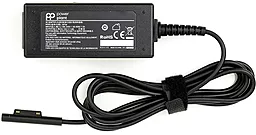 Блок живлення для ноутбука Microsoft 220V, 15V 24W 1.6A (MS4) PowerPlant - фото Блок живлення для ноутбука Microsoft 220V, 15V 24W 1.6A (MS4) PowerPlant
