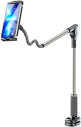 Универсальный держатель Hoco PH47 Double Axis Flat Lazy Stand Black (PH47B) - фото Универсальный держатель Hoco PH47 Double Axis Flat Lazy Stand Black (PH47B)