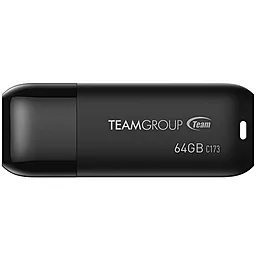 Флешка Team 64GB C173 USB 2.0 (TC17364GB01) Pearl Black - фото Флешка Team 64GB C173 USB 2.0 (TC17364GB01) Pearl Black